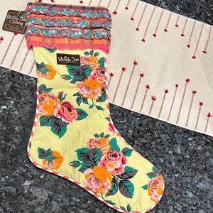 Matilda Jane Vibrant Floral Stocking